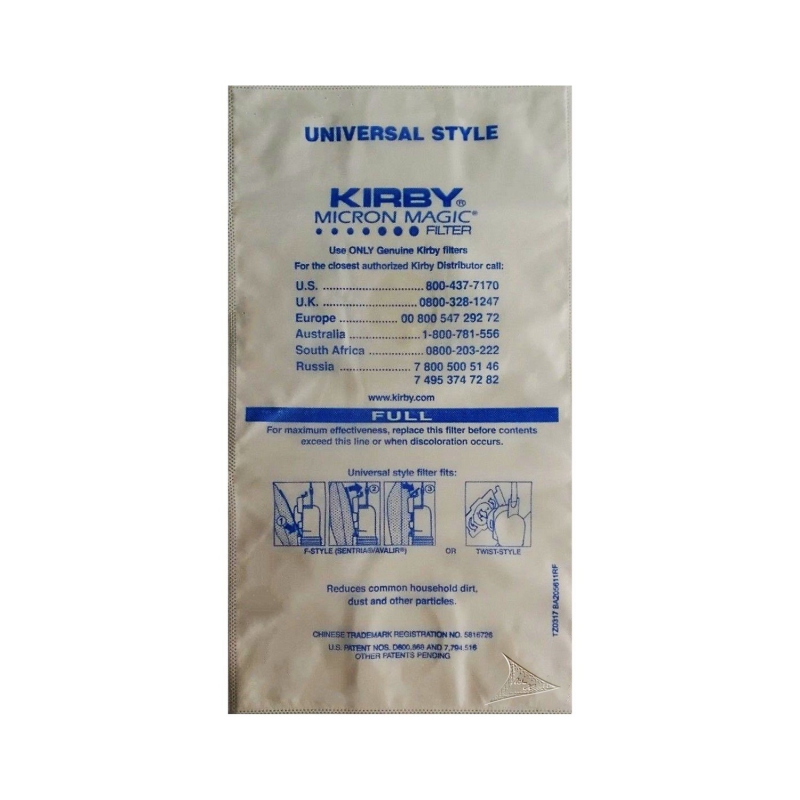 Original Kirby ** Micron Magic Filter ** Serie Universal
